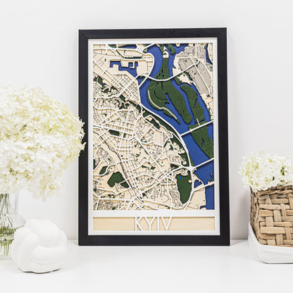3D City Map Kyiv