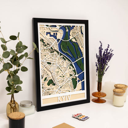 3D City Map Kyiv