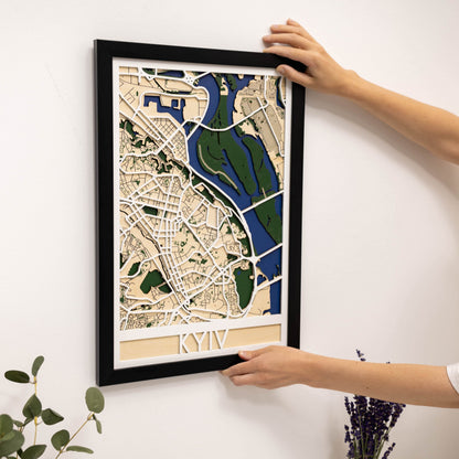 3D City Map Kyiv