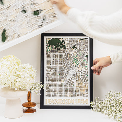 3D City Map Los Angeles