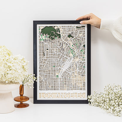 3D City Map Los Angeles