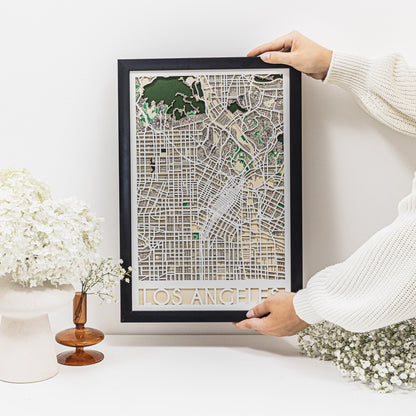 3D City Map Los Angeles