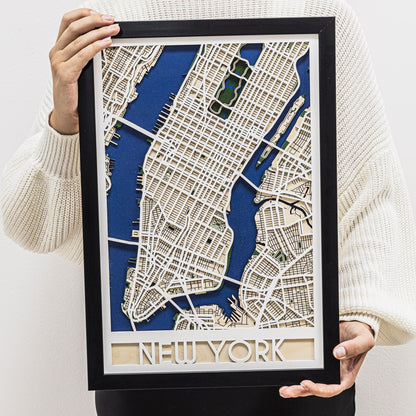 3D City Map New York