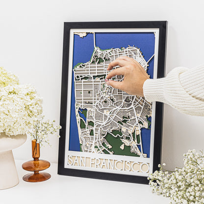 3D City Map San Francisco