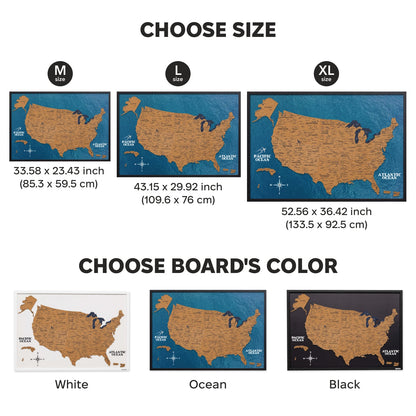 Cork USA Maps
