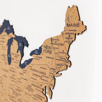 Cork USA Maps