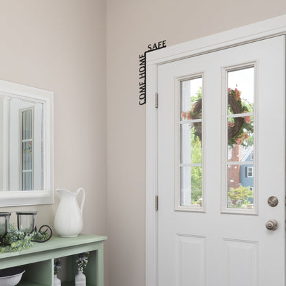 Wooden Corner Quote – Come Home Safe