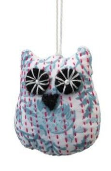 Cotton Kantha Animal Ornament
