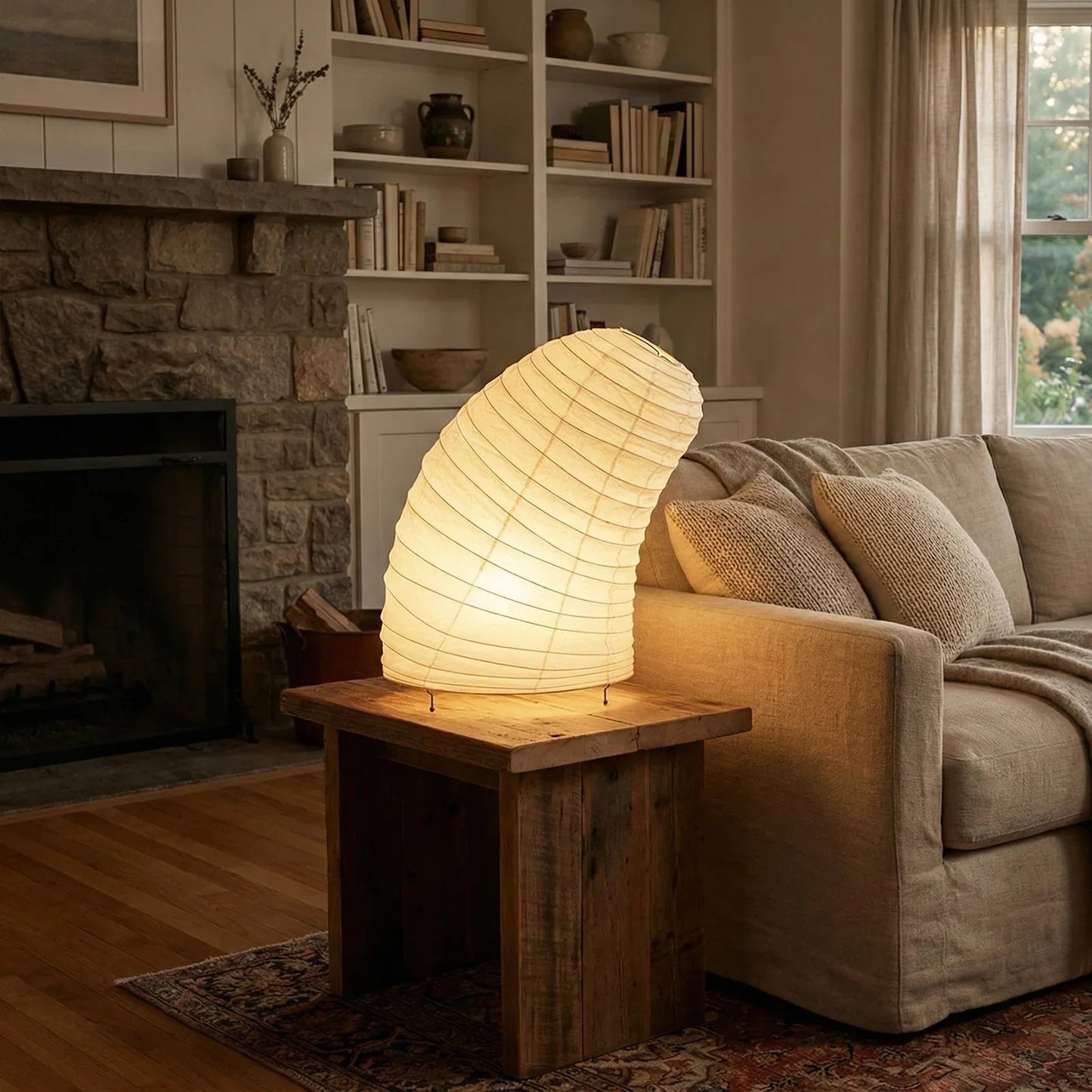 Akari Curved VB-13T Table Lamp