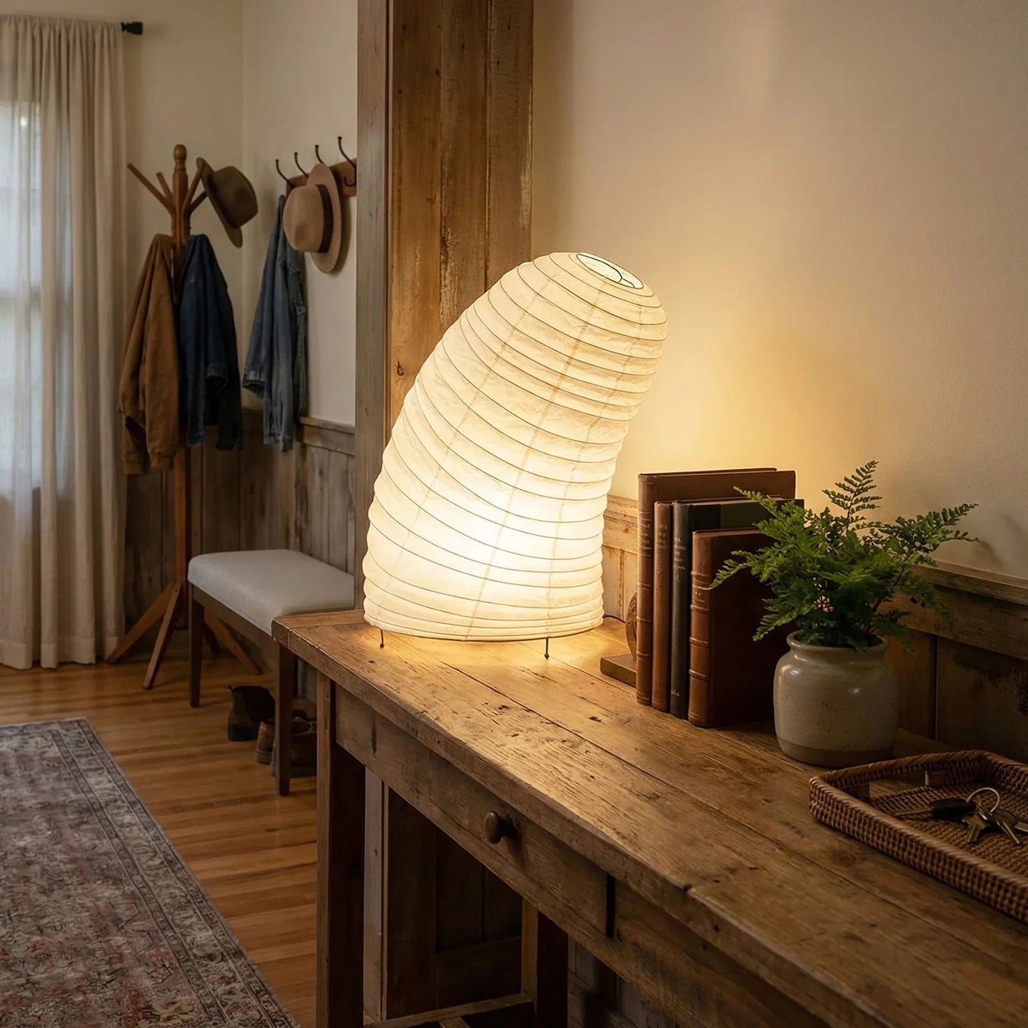 Akari Curved VB-13T Table Lamp