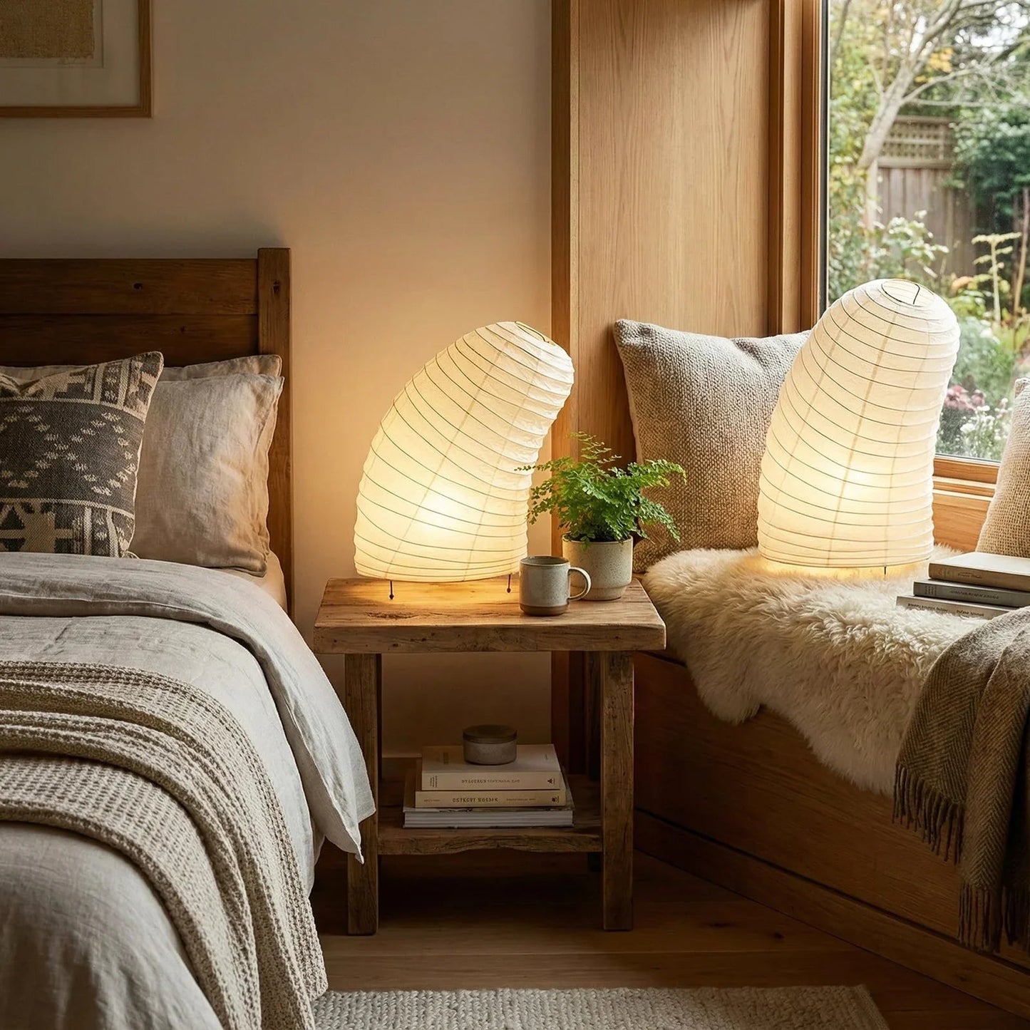 Akari Curved VB-13T Table Lamp