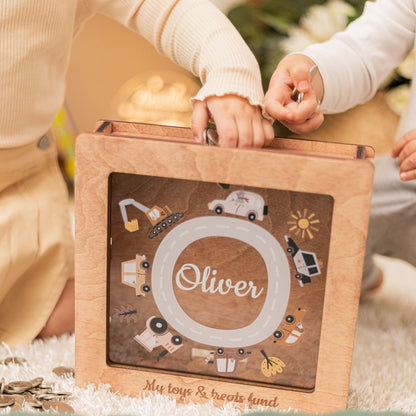 Acrylic Personalized Boxes - Cars