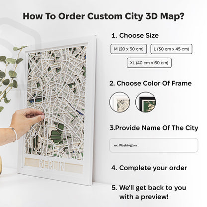 3D City Map Custom