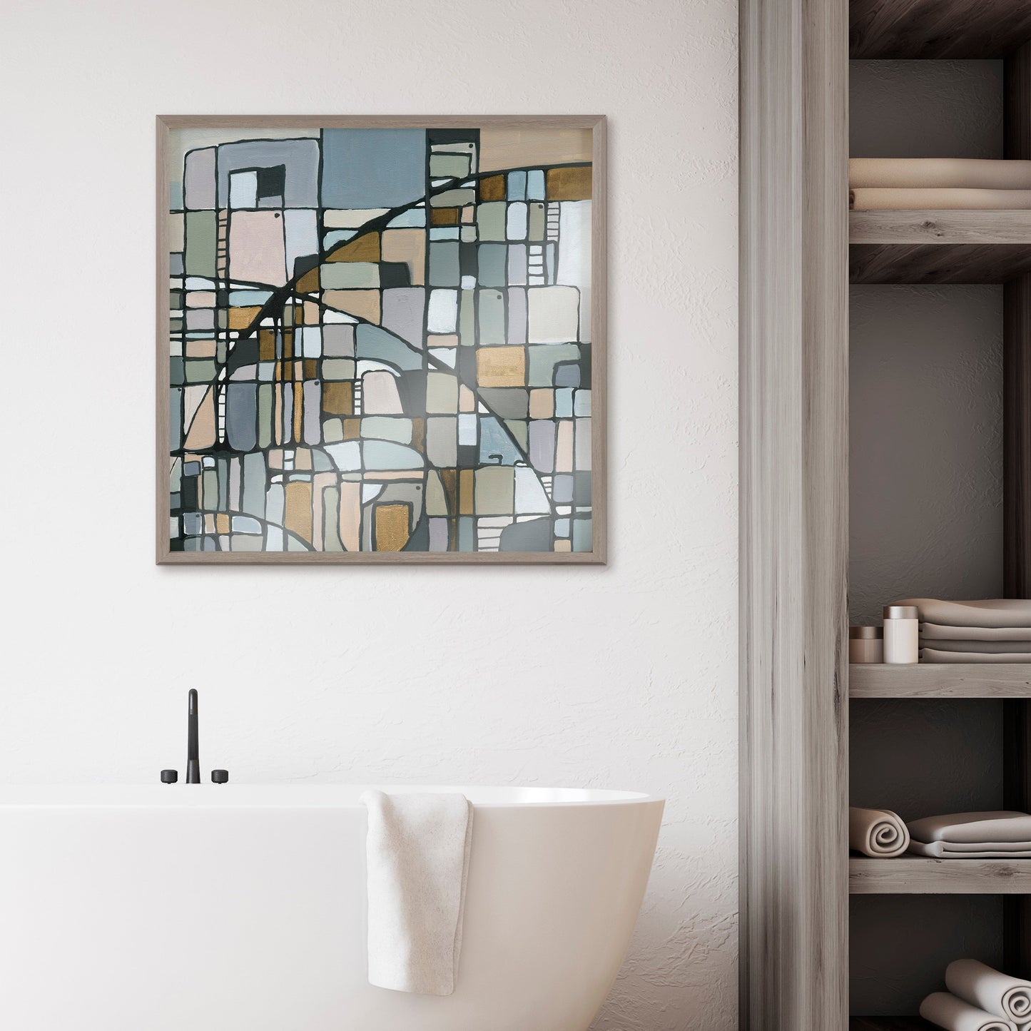 Blake Deco Nadeau Framed Printed Acrylic by Leah Nadeau