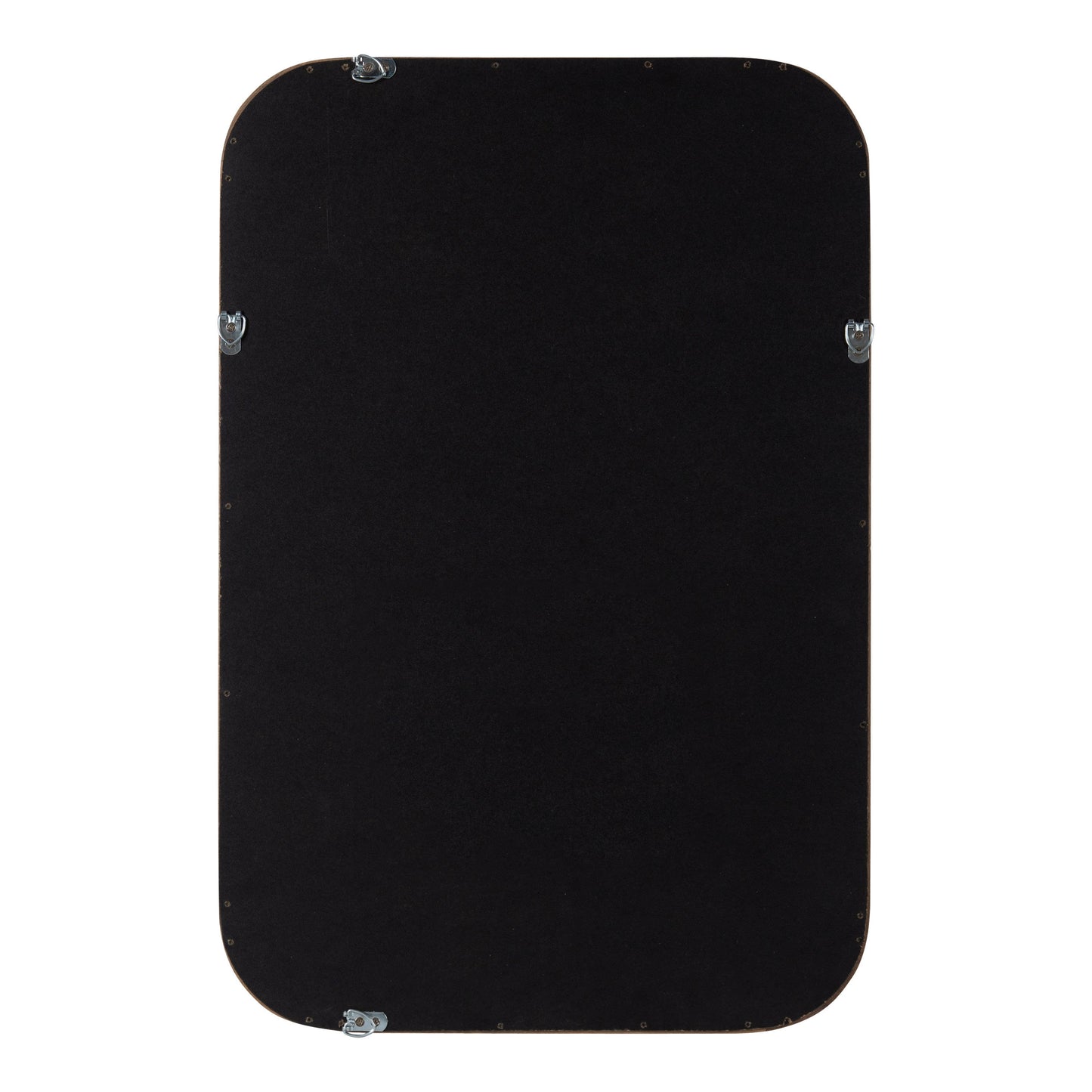 Hutton Wood Framed Radius Rectangle Mirror