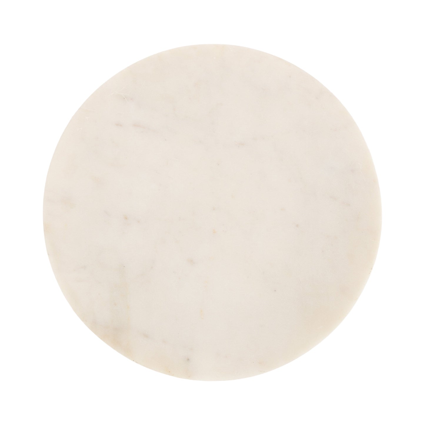 Baronet Round Marble and Metal Table