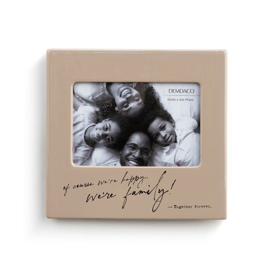 Dear You Ceramic Family Frame