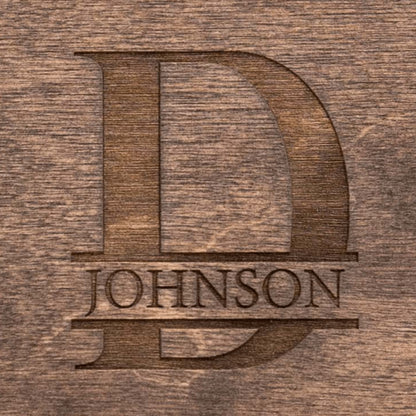 Wooden Docking Station – Personalized Gift for Him