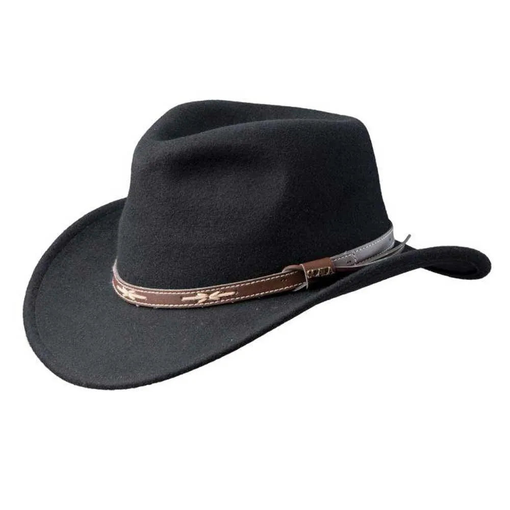 Scala Phoenix - Soft Wool Felt Outdoorsman Hat