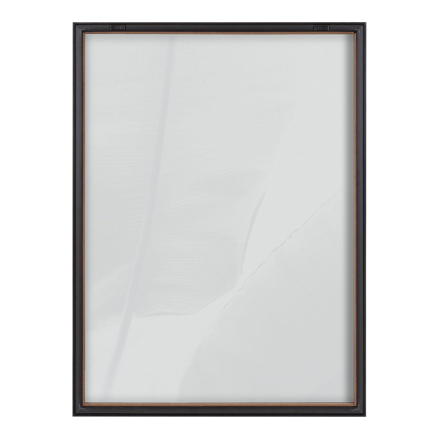 Blake Vintage Palms Framed Printed Glass by Alicia Abla