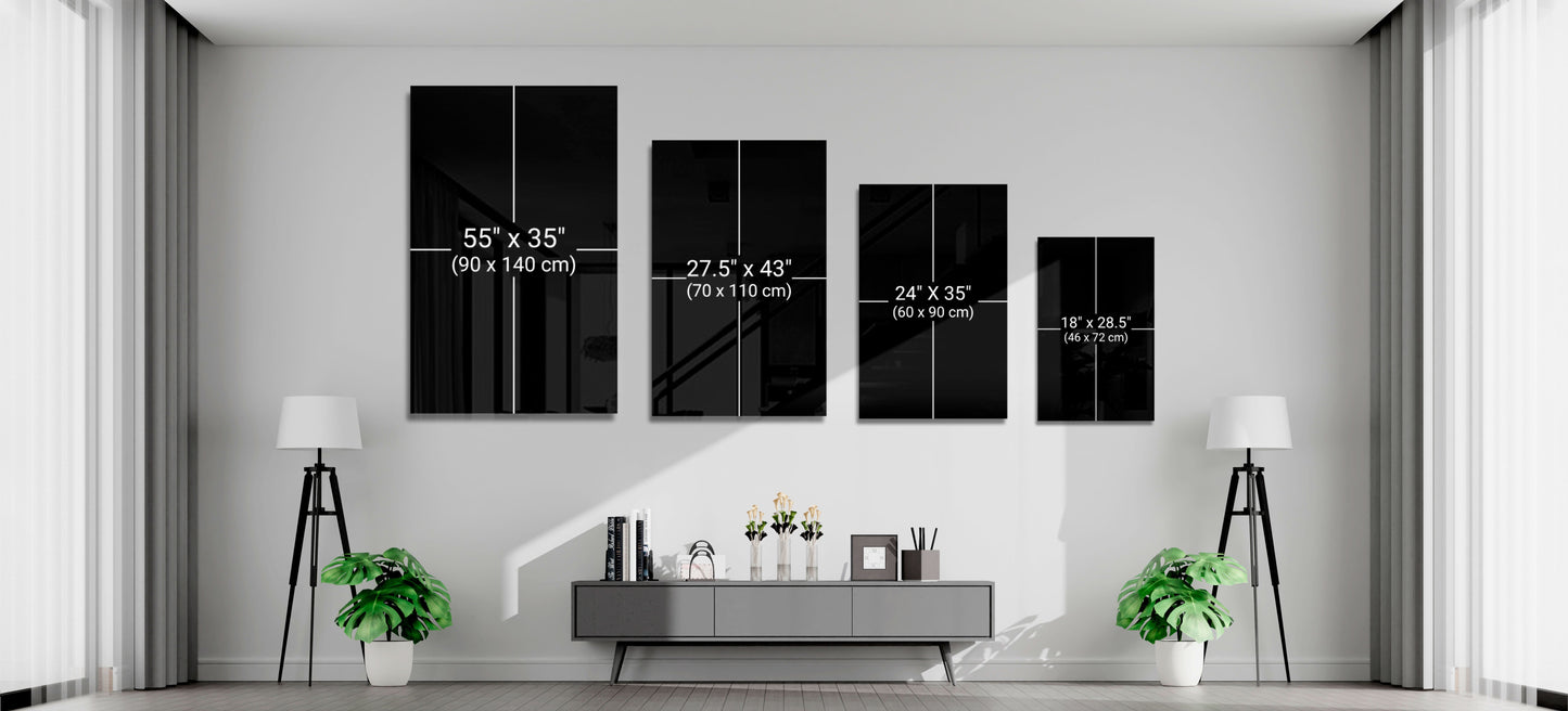 Dreamtopia Glass Wall Art  || Designers Collection