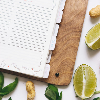 Dividers for Recipe Book