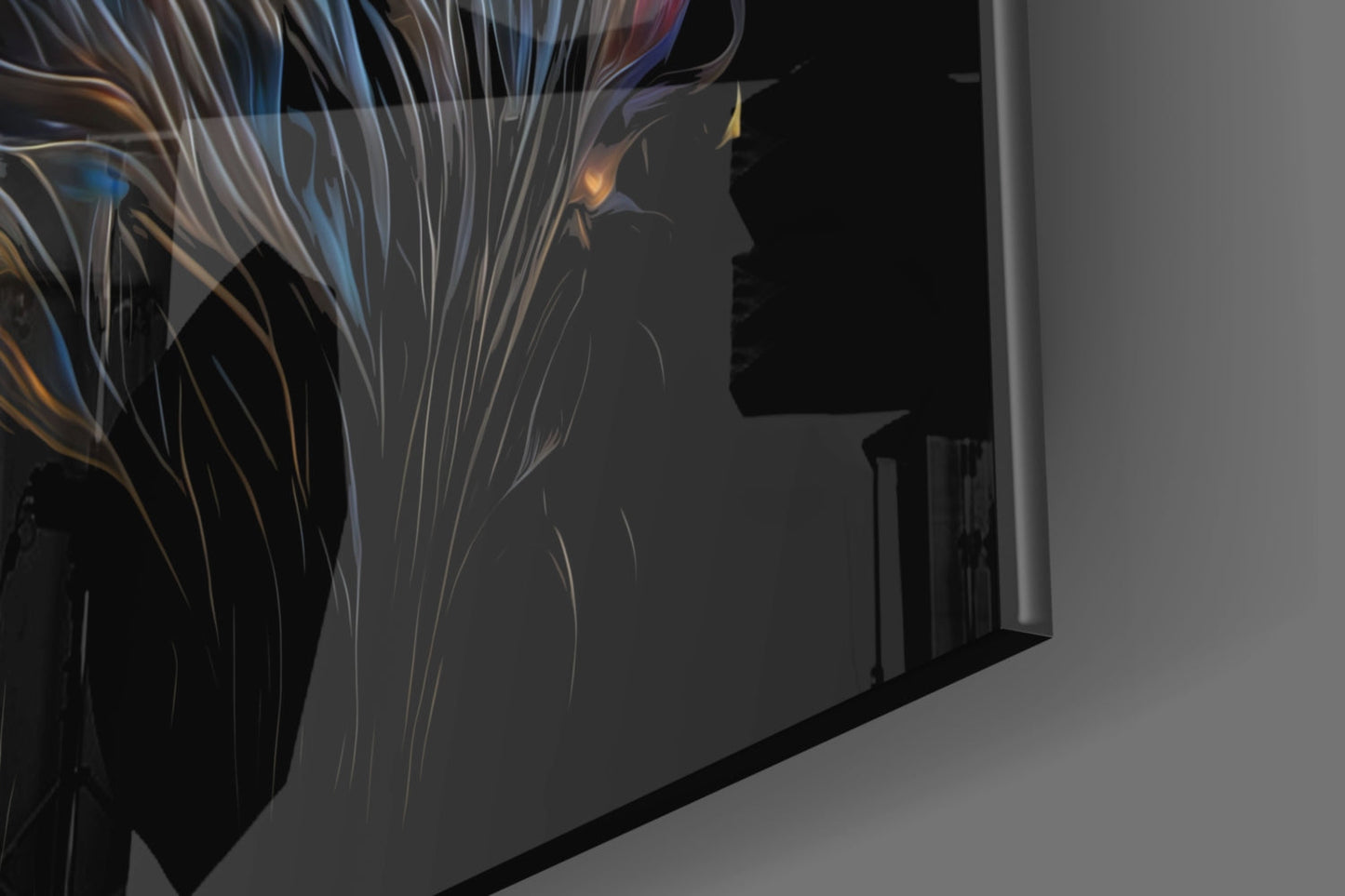 Sparkling Glory Glass Wall Art  || Designer Collection