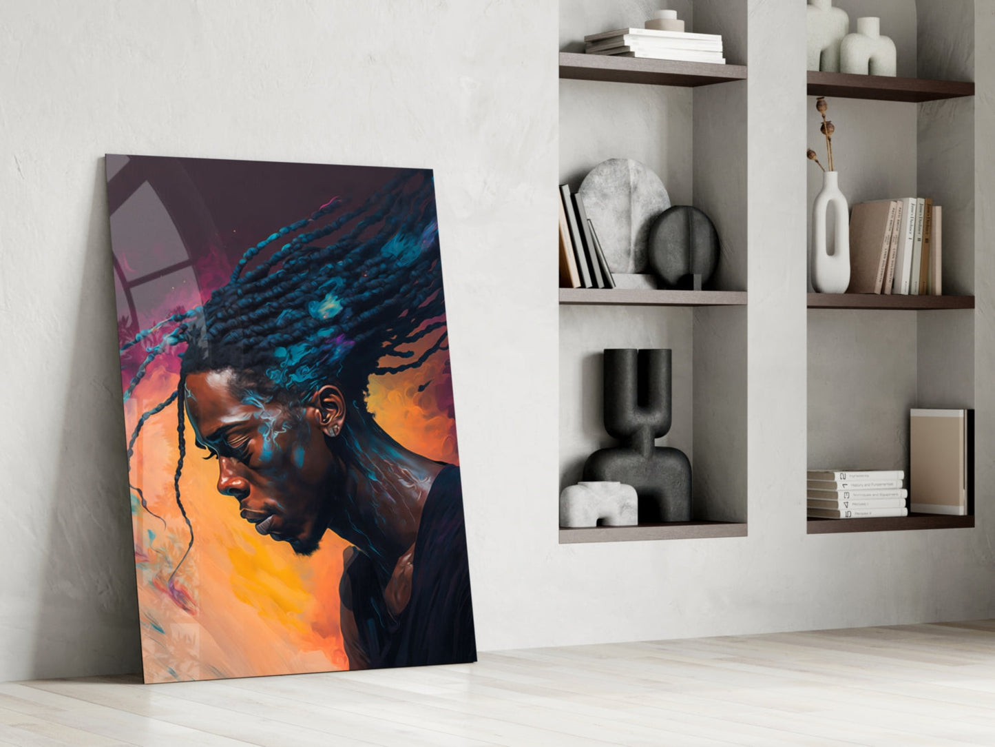 Roy Woods Glass Wall Art  || Designer Collection