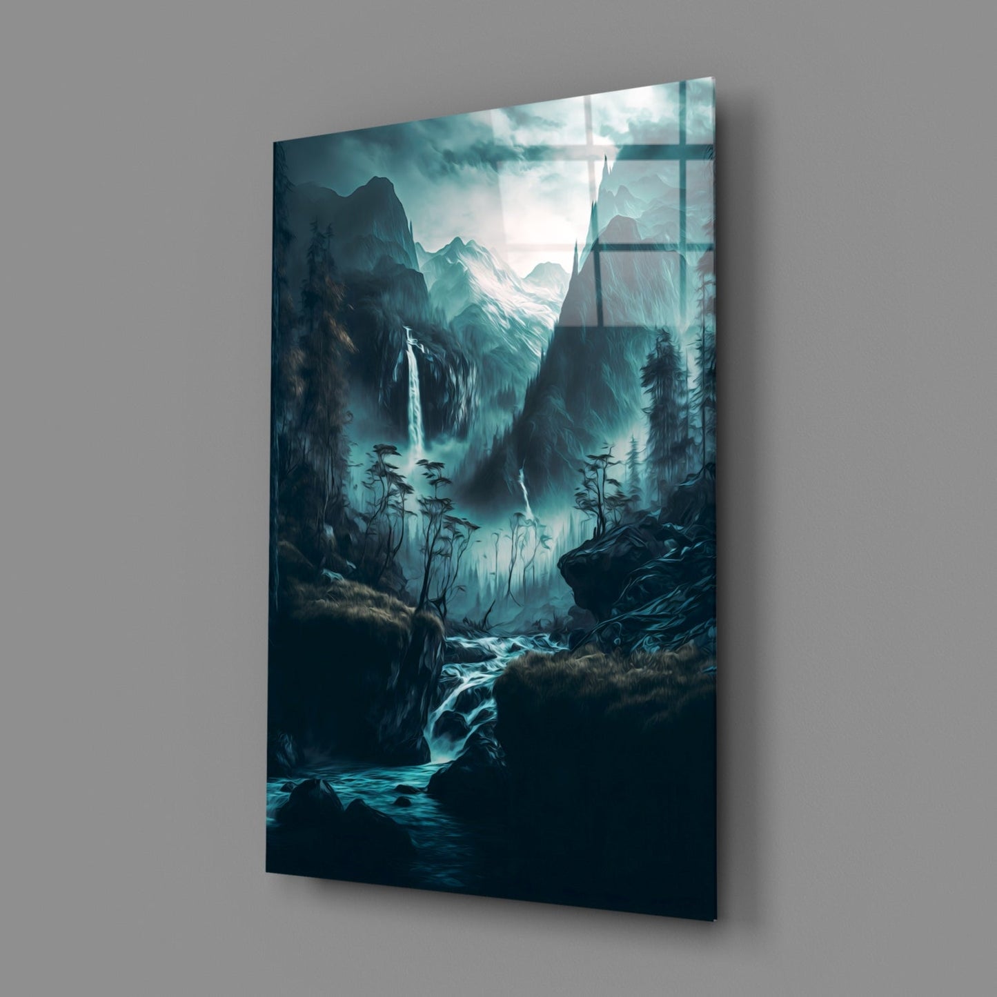 Dreamtopia Glass Wall Art  || Designers Collection