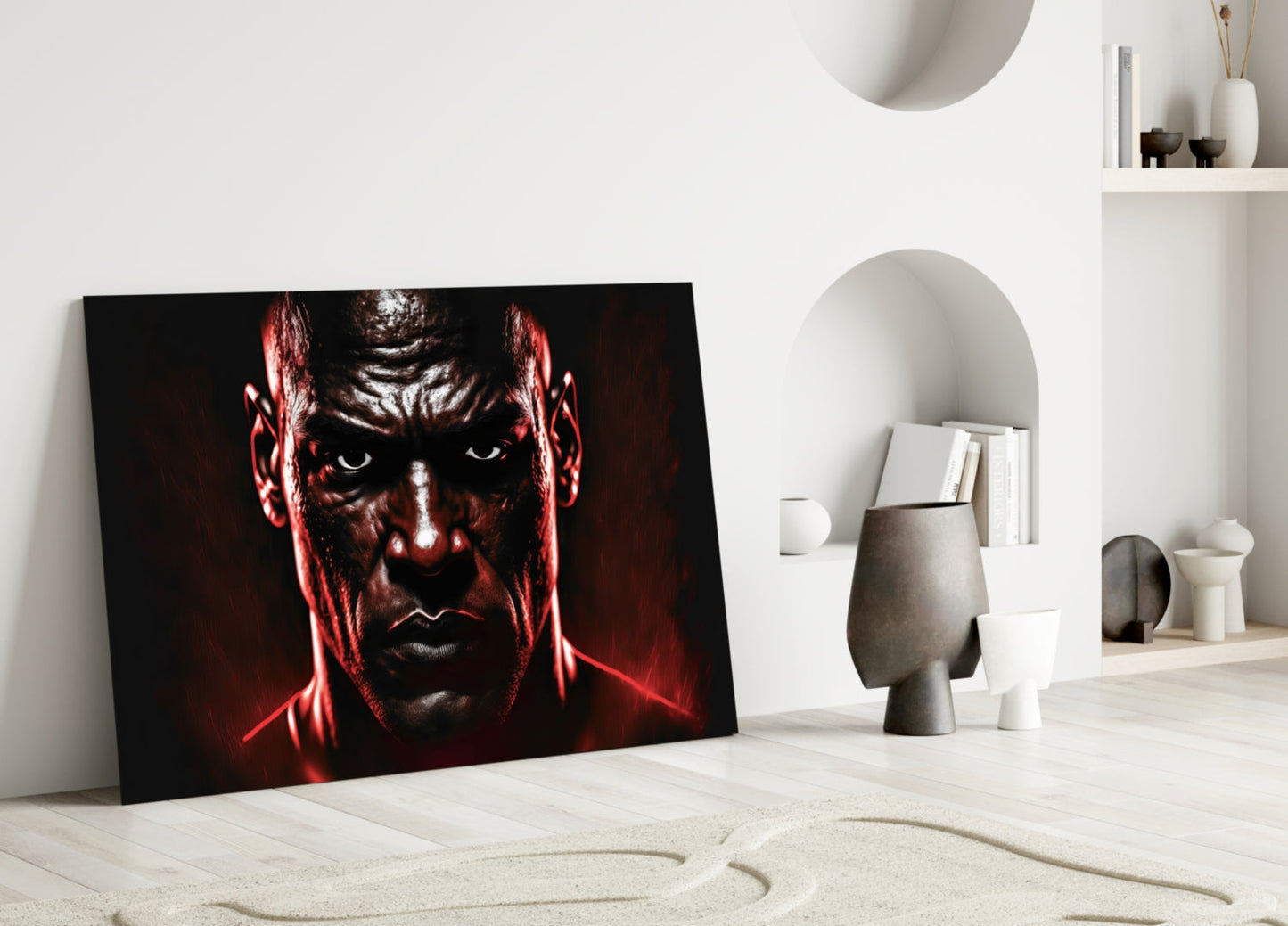 Iconic Michael Jordan Glass Wall Art  || Designer Collection