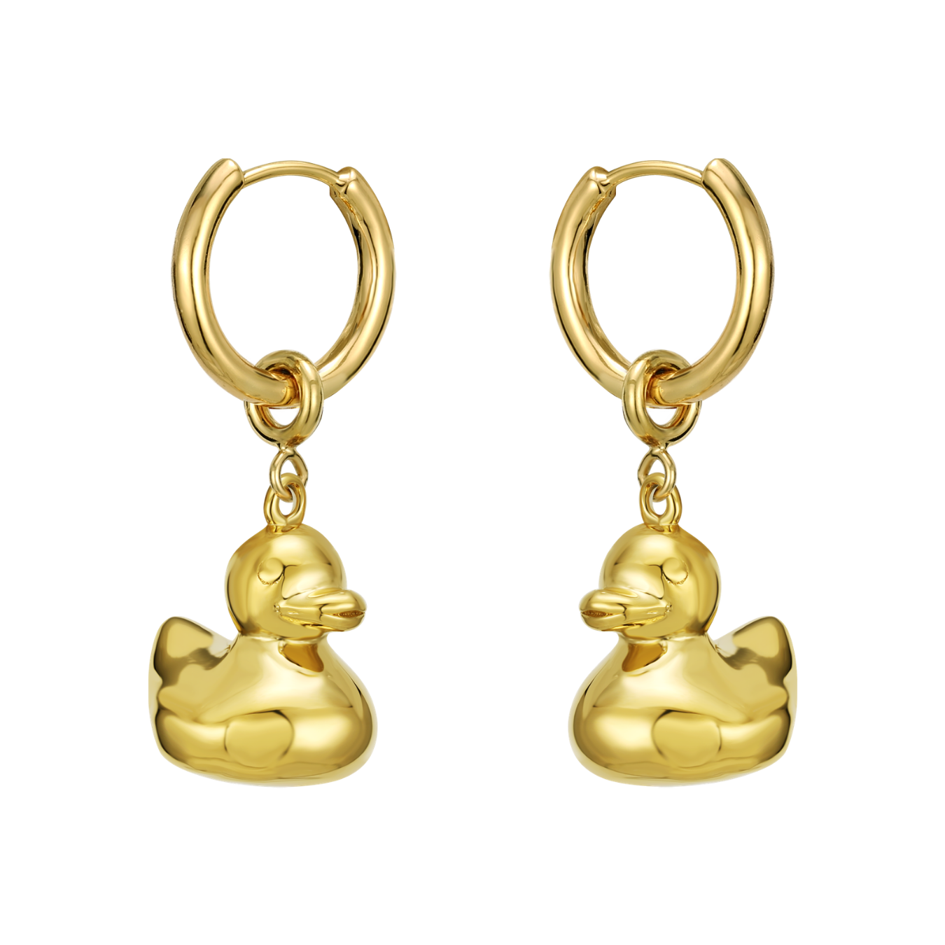 Duck Earrings