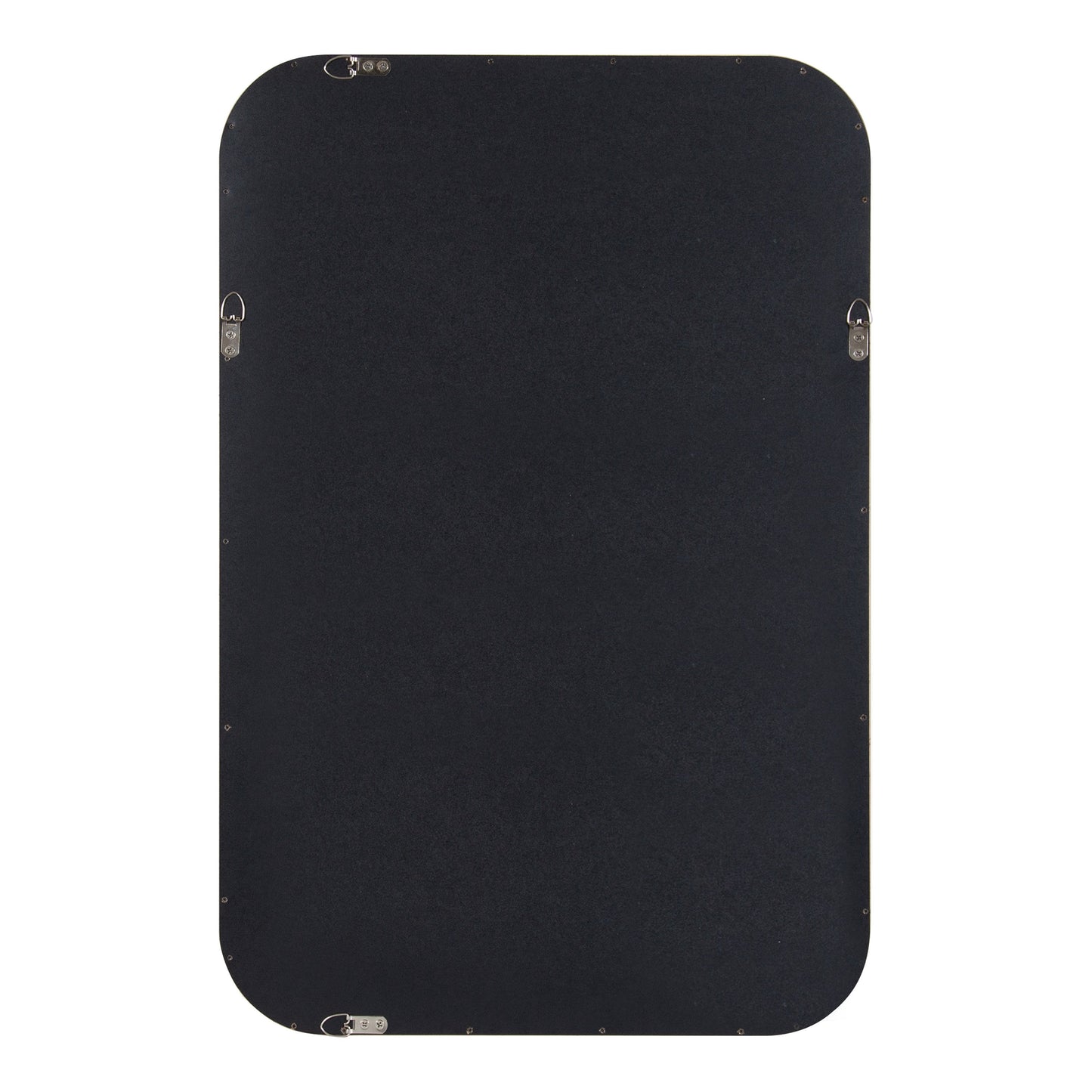 Hutton Wood Framed Radius Rectangle Mirror