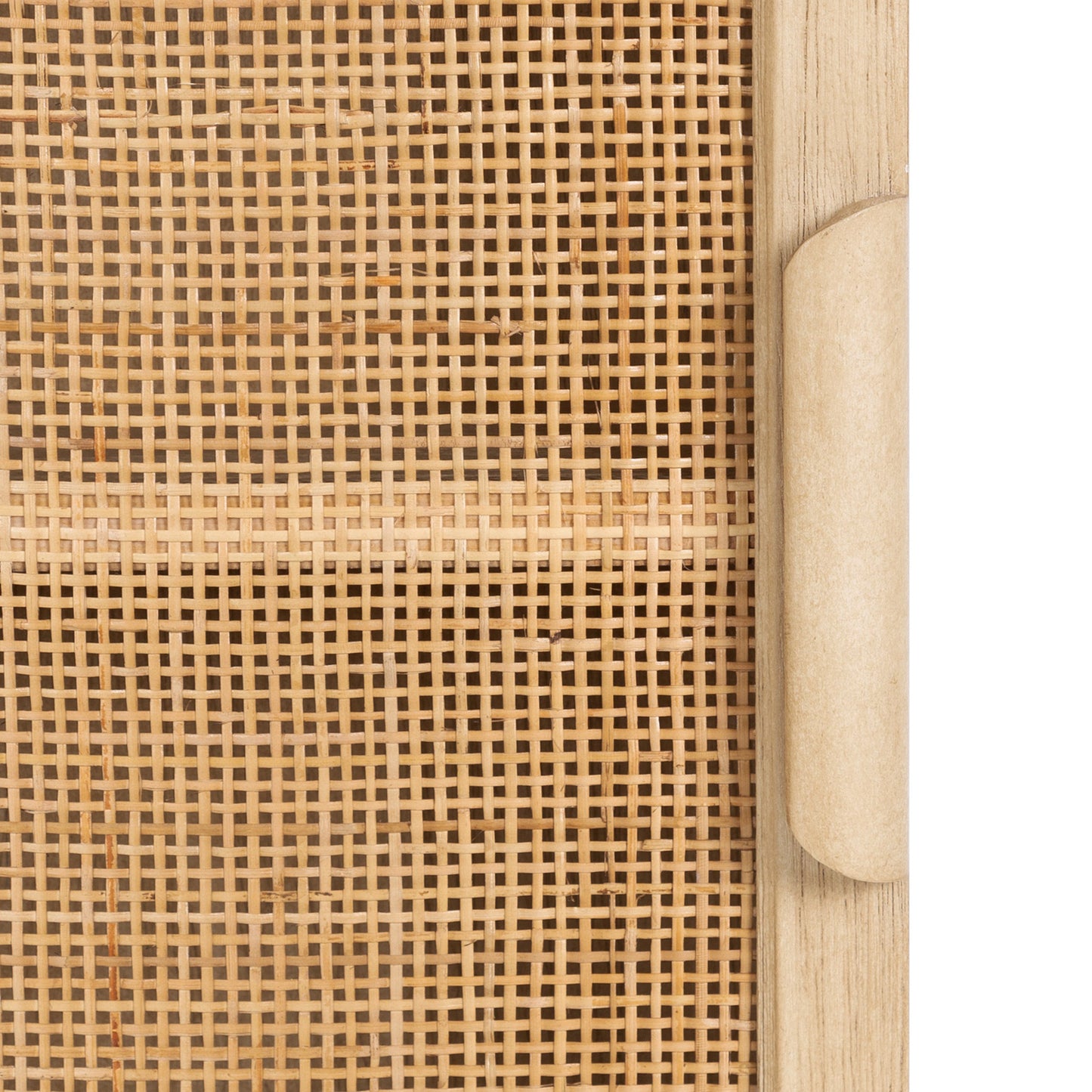 Ori Rattan Wall Cabinet with Cubby