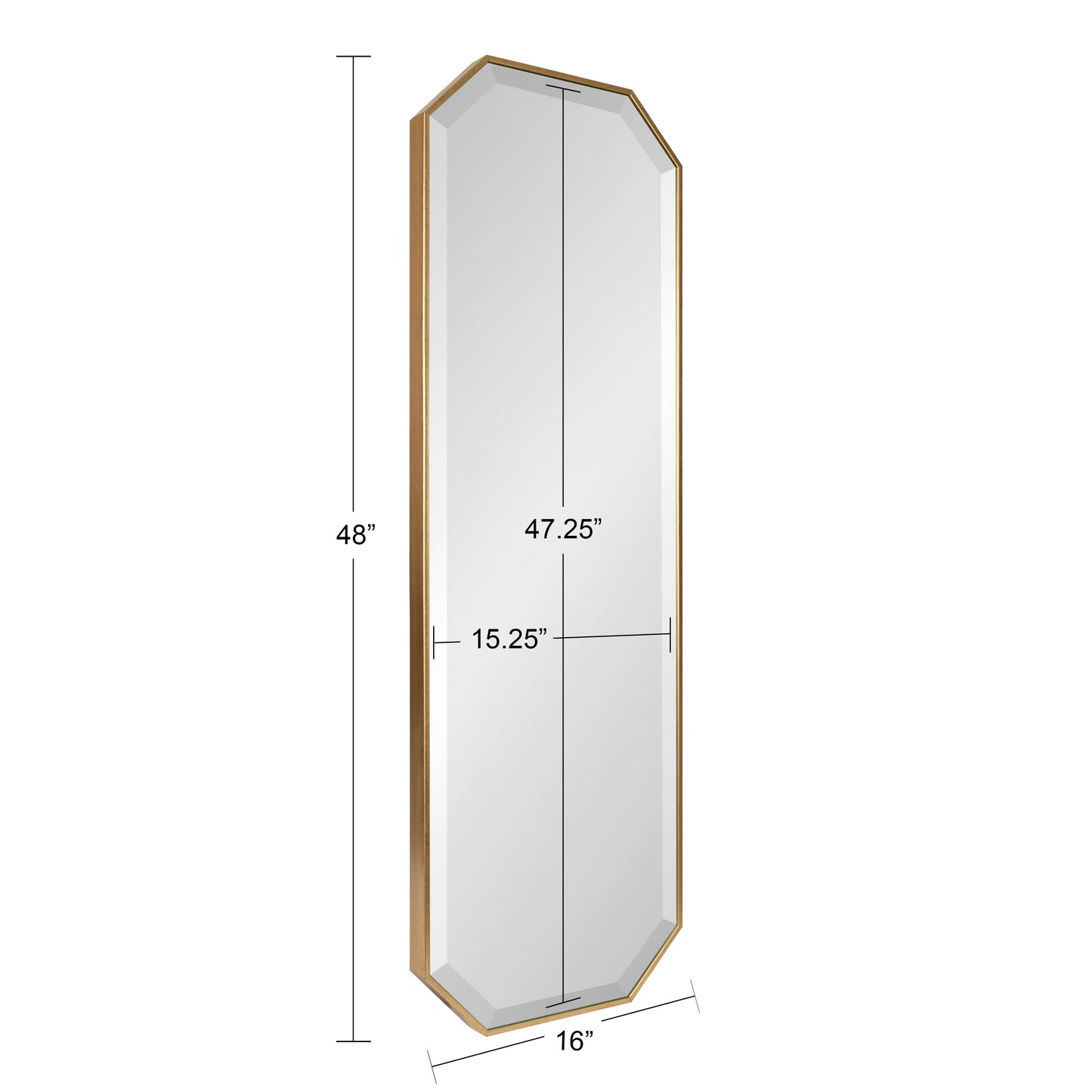 Rhodes Octagon Framed Wall Mirror