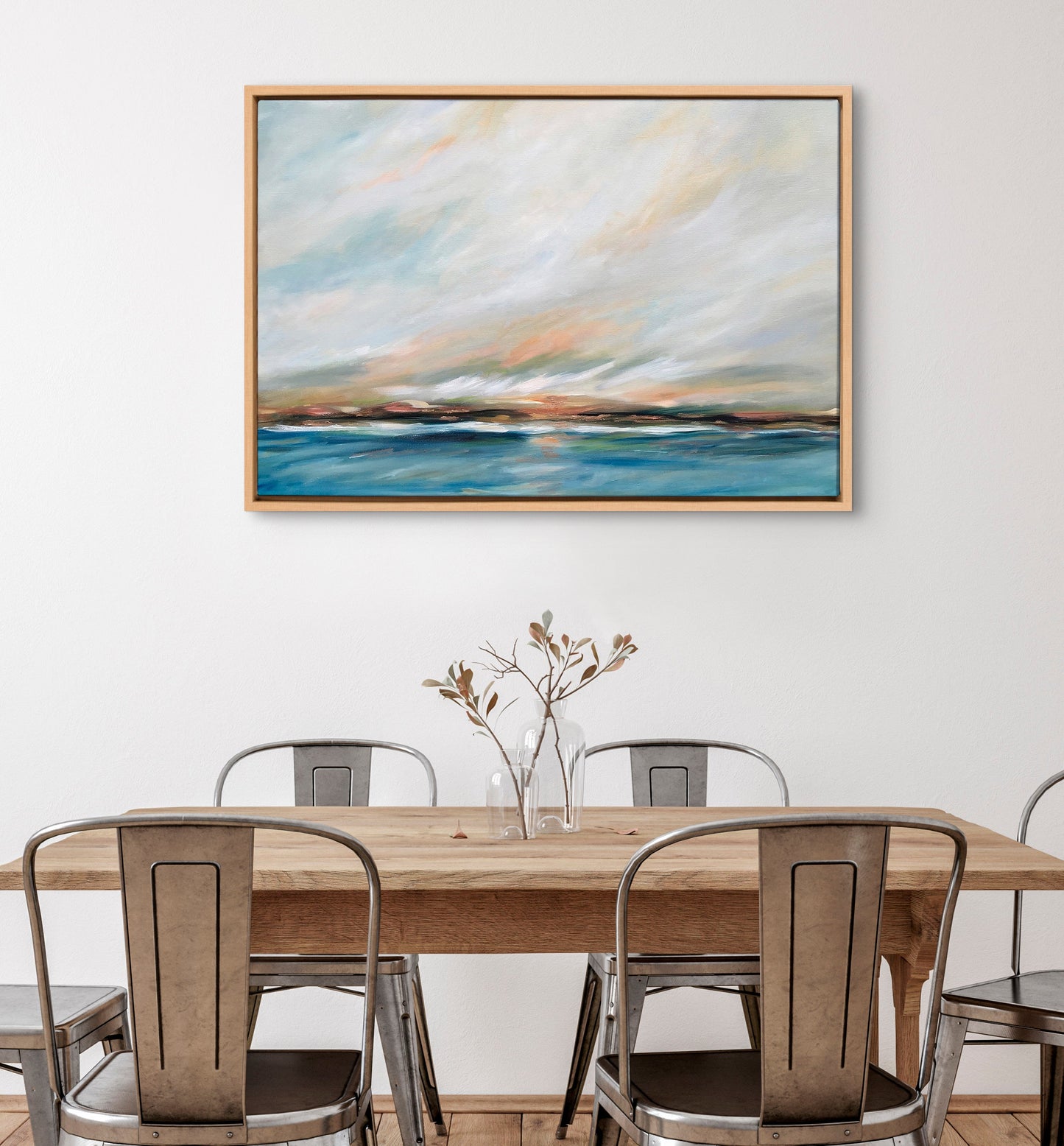Sylvie Sunday Morning Framed Canvas by Mary Sparrow