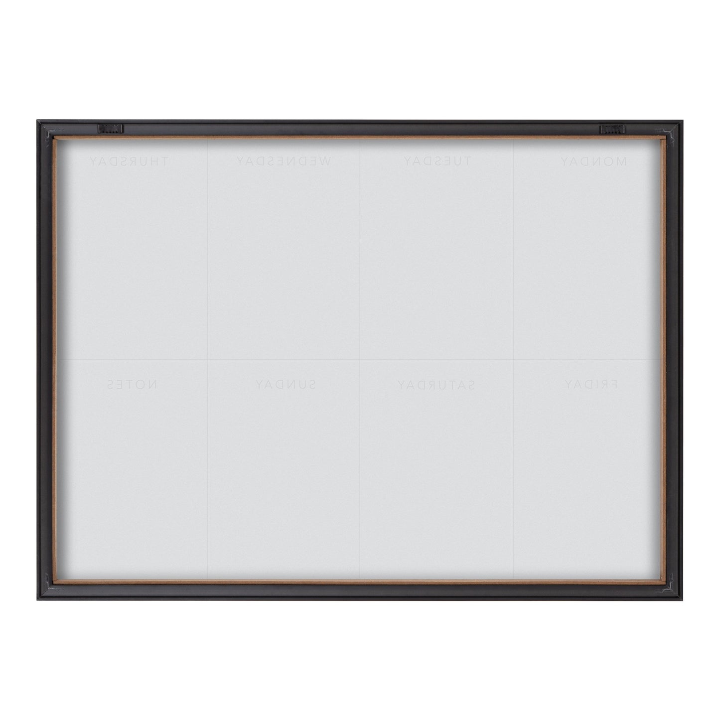 Blake This Week Pink Framed Printed Glass by The Creative Bunch Studio