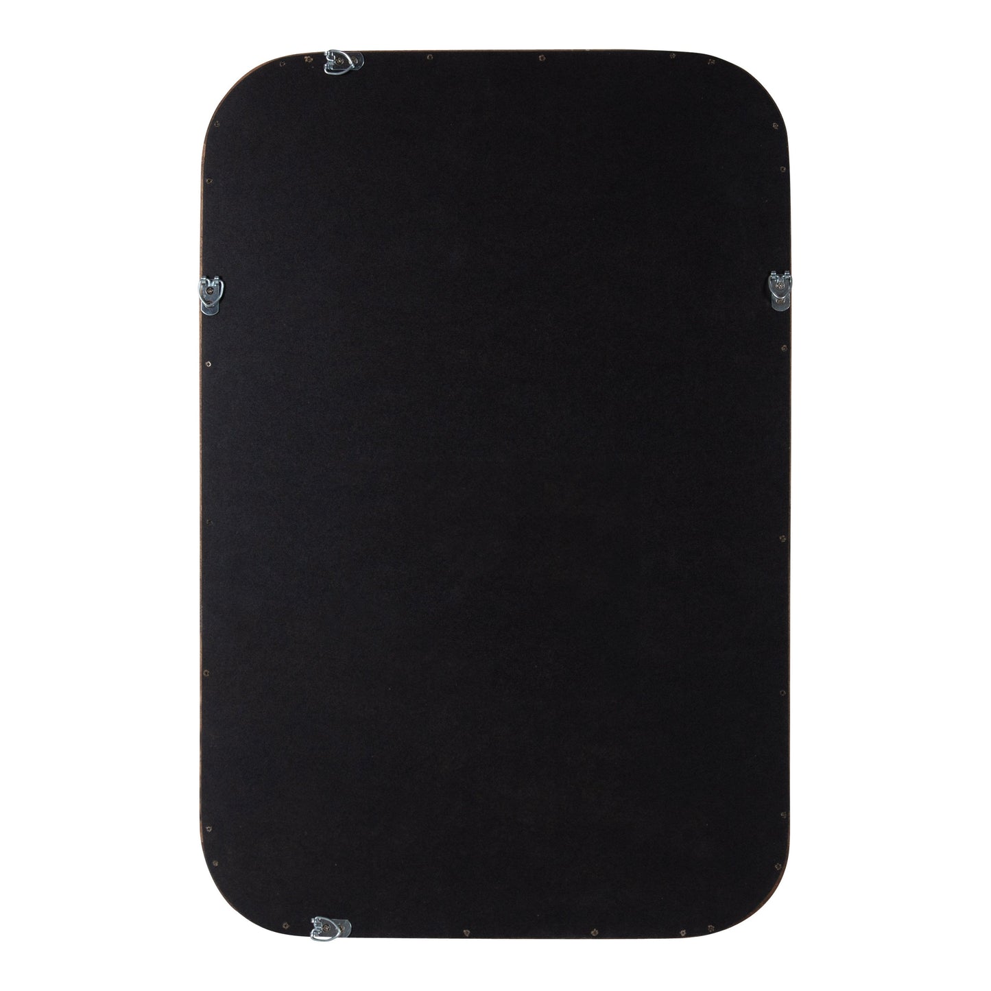Hutton Wood Framed Radius Rectangle Mirror