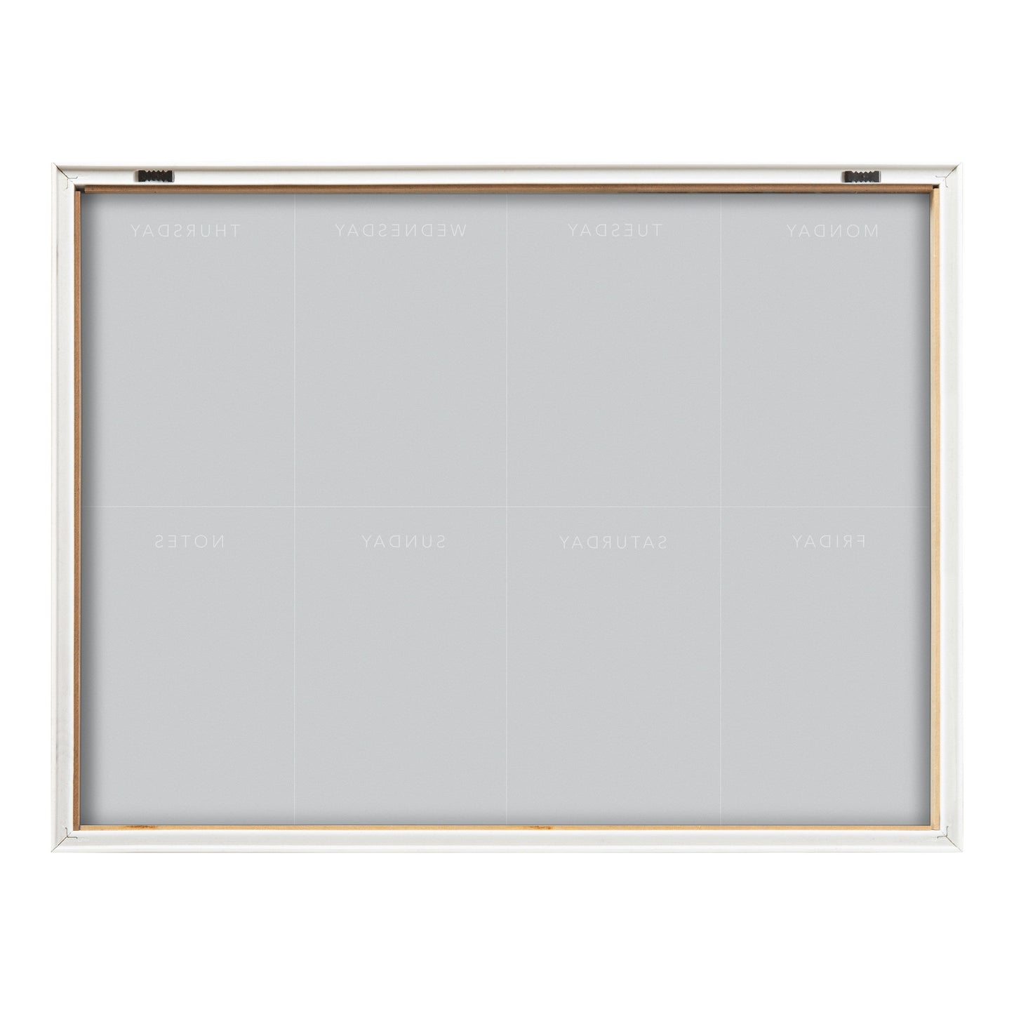 Blake This Week Black Framed Printed Glass by The Creative Bunch Studio