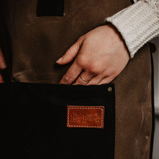 Waxed Canvas Apron  - USA Made