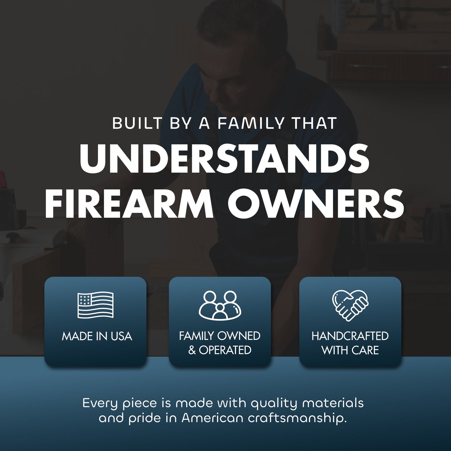 Family Tree Hidden Gun Safe - Handcrafted Gun Concealment Decor - Hidden Gun Shelf for Quick Access