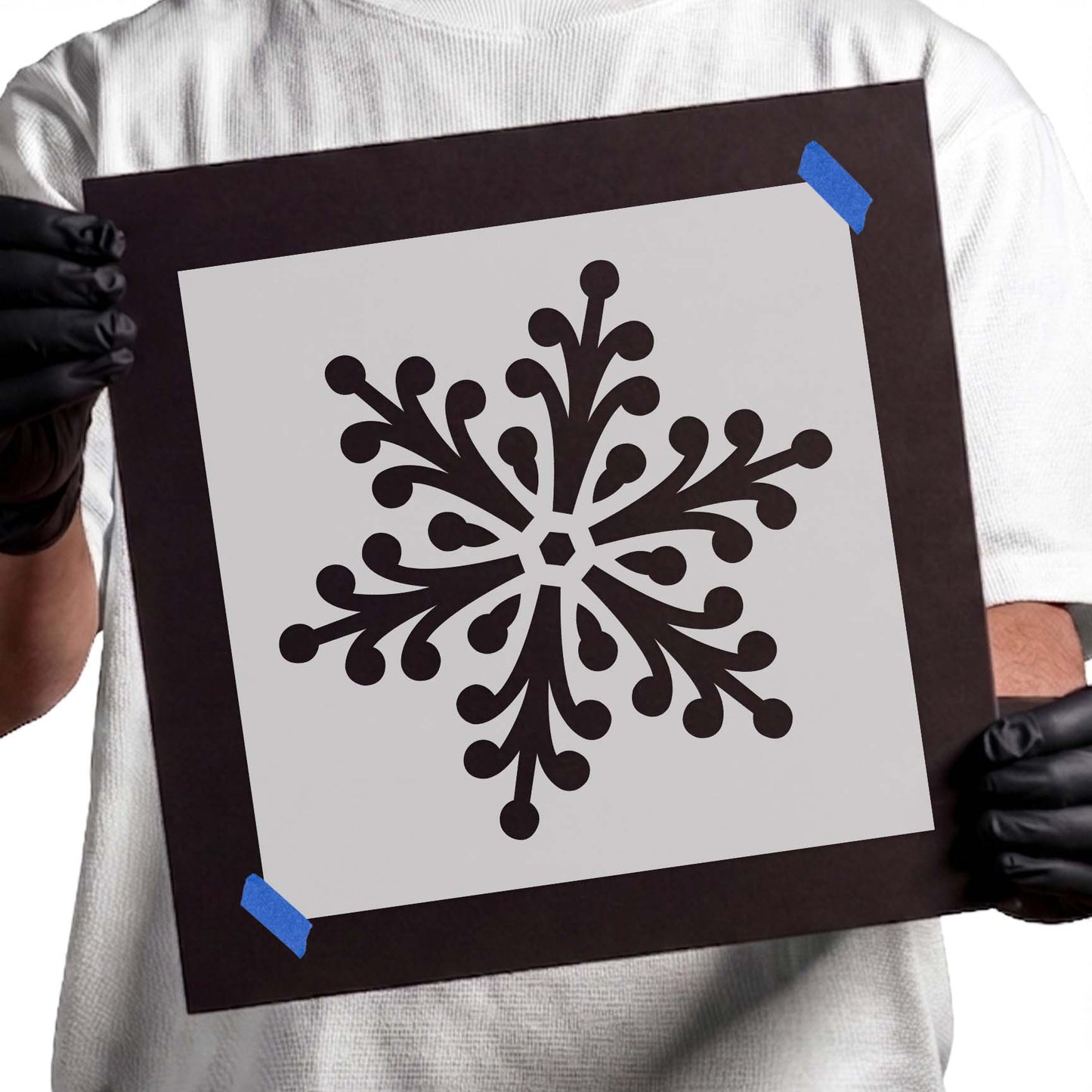 Fancy Snowflake Stencil
