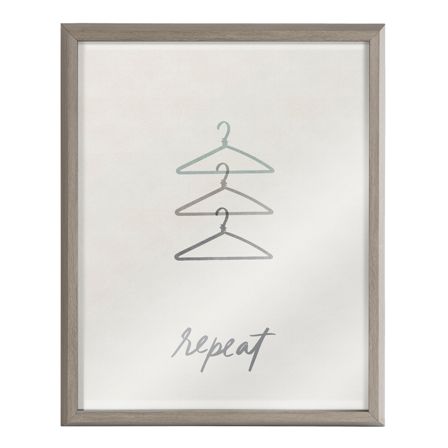 Blake Repeat Framed Printed Glass by Elizabeth Silver