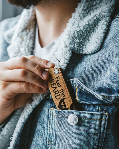 Wooden Beard Comb – Fear the Beard