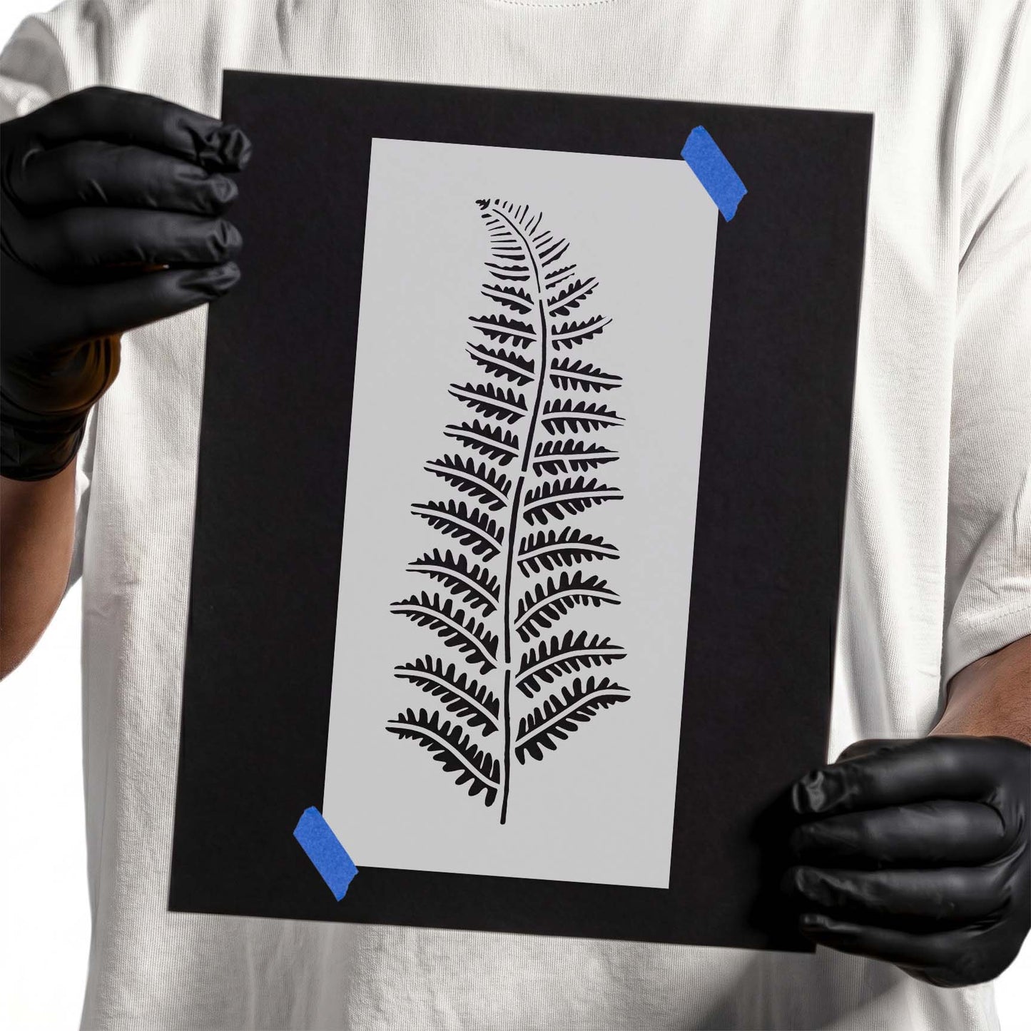 Fern Stencil