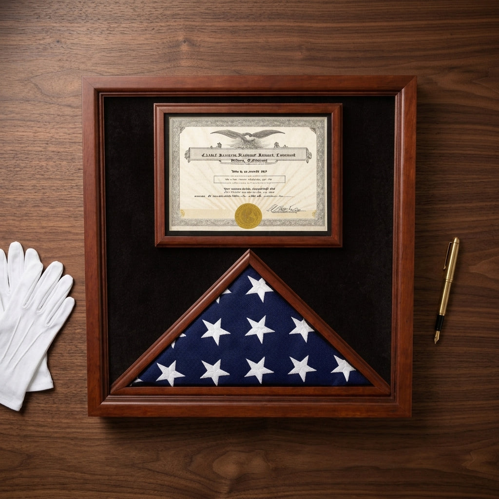 Flag and Certificate Case,Flag Display Cases and certificate holder