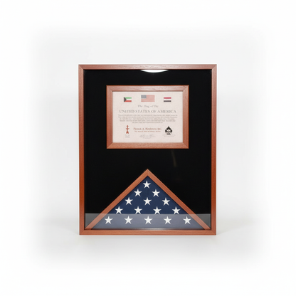 Flag and Document Case for 3ft x 5ft US Made - Black.