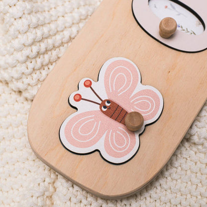 Personalized Name Puzzle with Butterfly