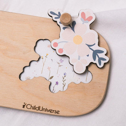 Personalized Name Puzzle with Butterfly