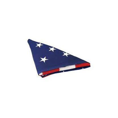 American Memorial Flags Comes Pre Folded to a Triangle - 5' x 9.5' Flag