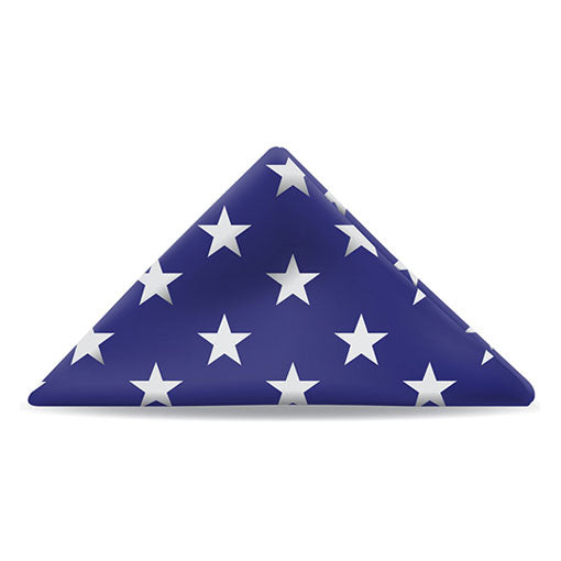 Folded American Flag, Pre Folded American Flag - Made in USA - American made flags and hand folded by veterans.